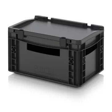 ESD Euro Tárolóláda Zsanéros Fedéllel ESD ED 32/17 HO