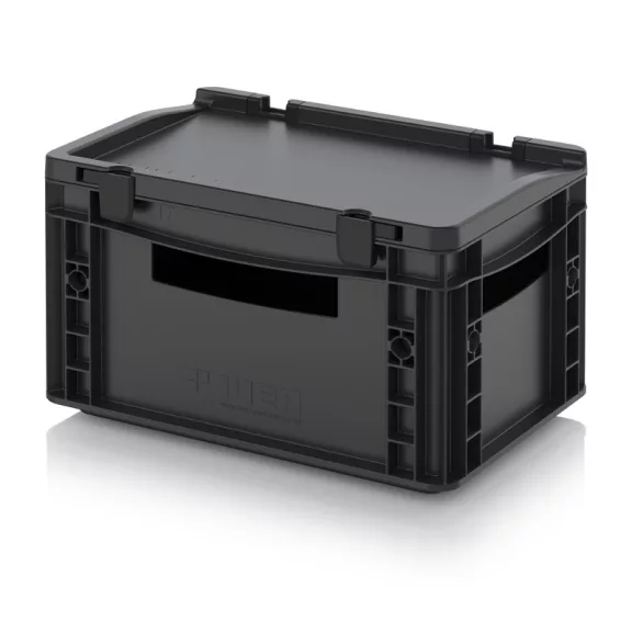 ESD Euro Tárolóláda Zsanéros Fedéllel ESD ED 32/17 HO