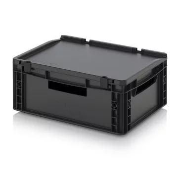 ESD Euro Tárolóláda Zsanéros Fedéllel ESD ED 43/17 HO
