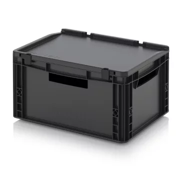 ESD Euro Tárolóláda Zsanéros Fedéllel ESD ED 43/22 HO