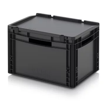 ESD Euro Tárolóláda Zsanéros Fedéllel ESD ED 43/27 HO