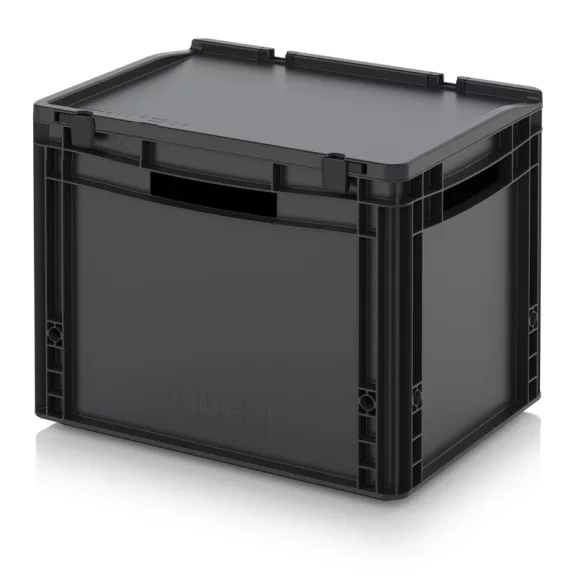ESD Euro Tárolóláda Zsanéros Fedéllel ESD ED 43/32 HO