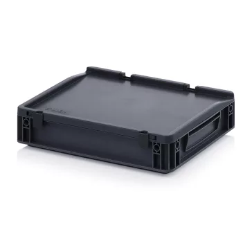 Esd Euro Tárolóláda Zsanéros Fedéllel Esd Ed 43/75 Hg