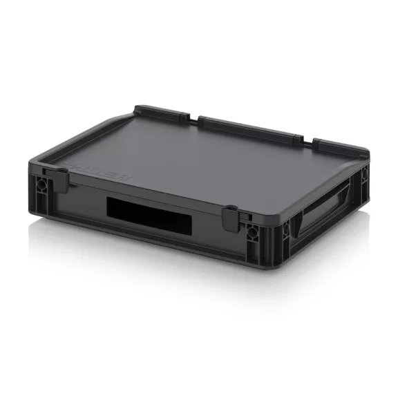 ESD Euro Tárolóláda Zsanéros Fedéllel ESD ED 43/75 HG HO