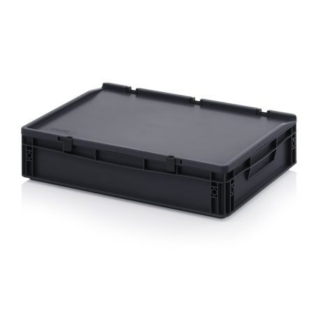 Esd Euro Tárolóláda Zsanéros Fedéllel Esd Ed 64/12 Hg