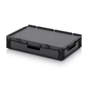 ESD Euro Tárolóláda Zsanéros Fedéllel ESD ED 64/12 HO