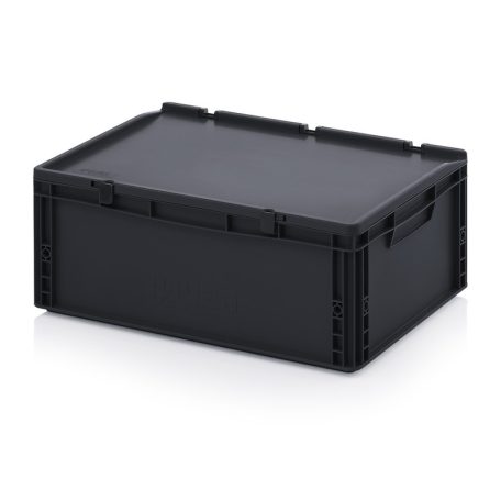 Esd Euro Tárolóláda Zsanéros Fedéllel Esd Ed 64/22 Hg