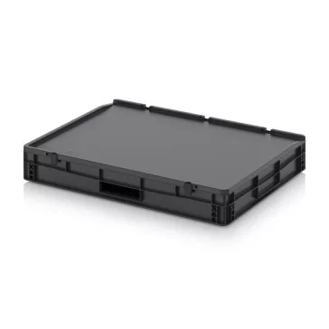   ESD Euro Tárolóláda Zsanéros Fedéllel ESD ED 86/12 HG HO