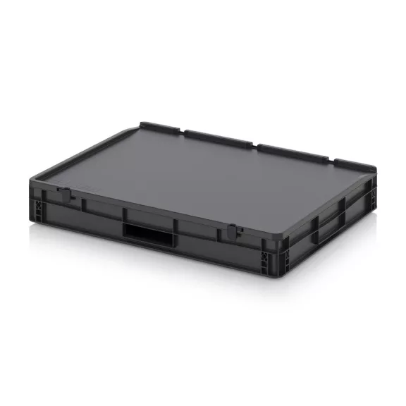 ESD Euro Tárolóláda Zsanéros Fedéllel ESD ED 86/12 HG HO