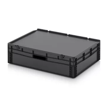   ESD Euro Tárolóláda Zsanéros Fedéllel ESD ED 86/22 HG HO