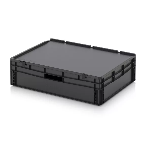 ESD Euro Tárolóláda Zsanéros Fedéllel ESD ED 86/22 HG HO