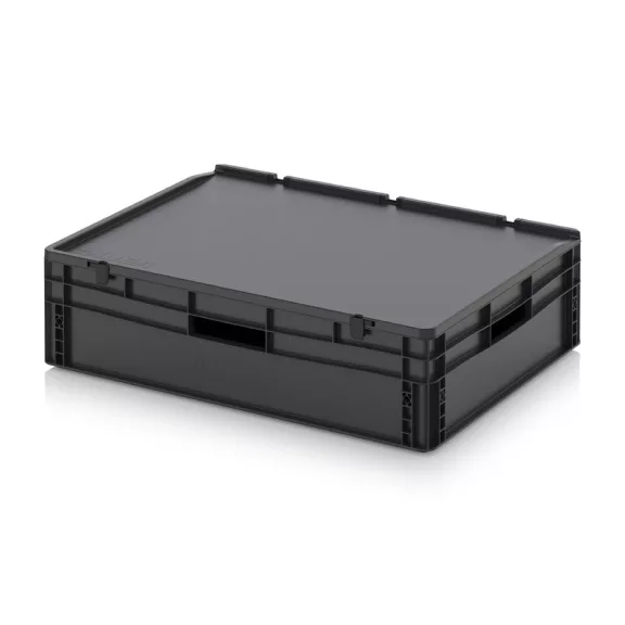 ESD Euro Tárolóláda Zsanéros Fedéllel ESD ED 86/22 HO