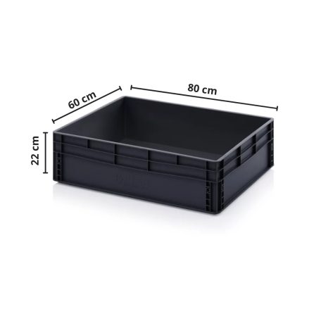 Esd Euro Tárolóláda Esd Eg 86/22 Hg