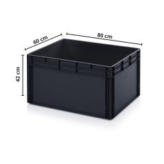 Esd Euro Tárolóláda Esd Eg 86/42 Hg