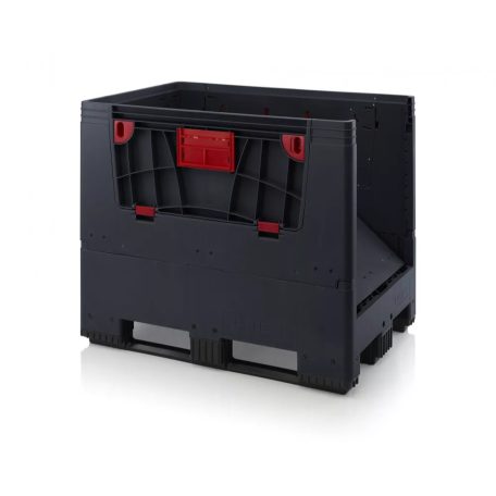 Összecsukható ESD Bigbox 4 Rakodónyílással, 3 Hosszanti talppal, ESD KLK 1208K