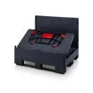 Összecsukható ESD-Bigbox 4 Rakodónyílással ESD KLK 1210K