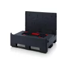 Összecsukható ESD-Bigbox 4 Rakodónyílással ESD KLK 1210K