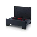 Összecsukható ESD-Bigbox 4 Rakodónyílással ESD KLK 1210