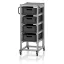 ESD Rendszerkocsi Euro Tárolóládahoz 60 x 40 Magasság 134 cm ESD SE 134 6417.2