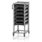 ESD Rendszerkocsi Euro Tárolóládahoz 60 x 40 Magasság 134 cm ESD SE 134 6475.2