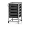 ESD Rendszerkocsi Euro Tárolóládahoz 80 x 60 Magasság 134 cm ESD SE 134 8612