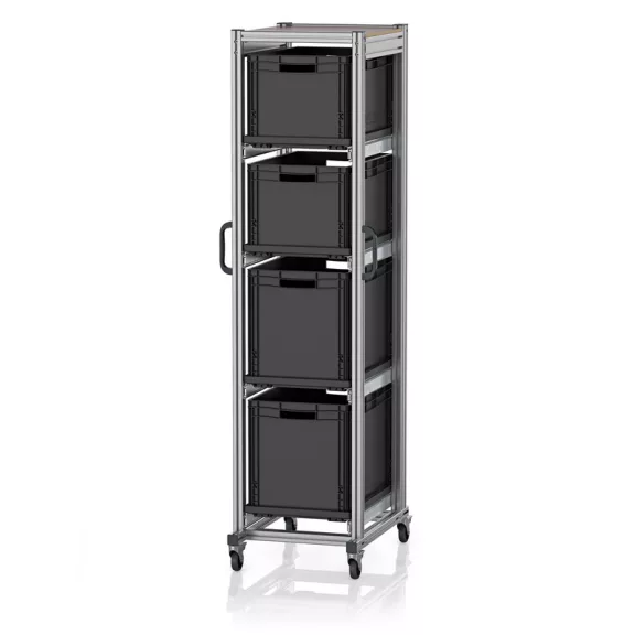 ESD Rendszerkocsi Euro Tárolóládahoz 60 x 40 Magasság 200 cm ESD SE 200 644232.2 ESD Rendszerkocsi Euro Tárolóládahoz 60 x 40 Magasság 200 cm ESD SE 200 644232.2