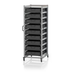   ESD Rendszerkocsi Euro Tárolóládahoz 80 x 60 Magasság 200 cm ESD SE 200 8612