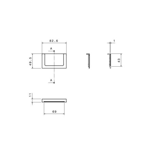 Behelyezhető Figyelőablak ES 109
