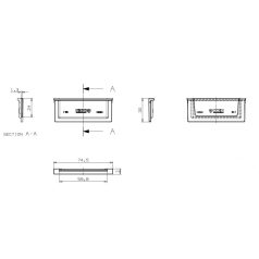 Behelyezhető Figyelőablak Sk 1 ES 1