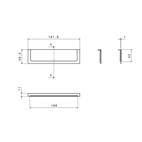 Behelyezhető Figyelőablak ES 209