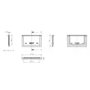 Behelyezhető Figyelőablak Sk 2, Sk2L ES 2