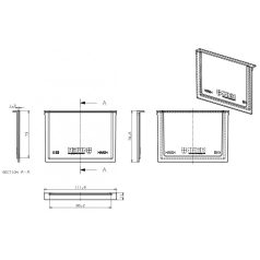 Behelyezhető Figyelőablak Sk 3, Sk 3L ES 3