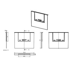 Behelyezhető Figyelőablak Sk 4H ES 4H