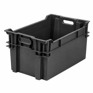 Rakásolható Láda EV33, Fekete