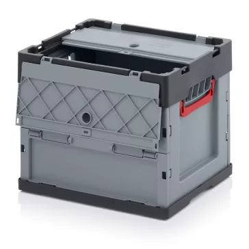 Összecsukható Ipari Láda Fedéllel 400X300X320 FBD 43/32