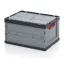 Összecsukható Ipari Láda Fedéllel 600X400X320 FBD 64/32