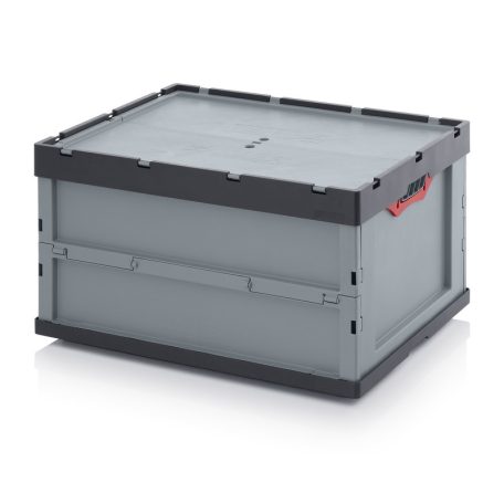 Összecsukható Ipari Láda Fedéllel 800X600X445 FBD 86/445