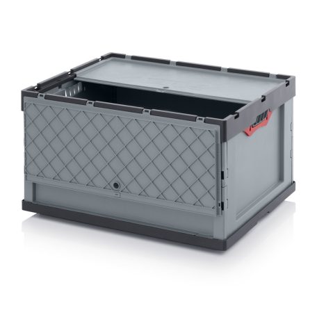 Összecsukható Ipari Láda Fedéllel 800X600X445 FBD 86/445