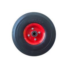   Molnárkocsi kerék - eltolt tengelyű - TÖMÖR golyóscs.(10"x3.5-4)