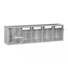 Fox 103 Fali Tároló (5 Fiókkal) Szürke