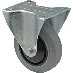   Antisztatikus (ESD), fix kerék, (prémium PERFORMA) tömörgumi futófelület, 100 mm, 120 kg teherbírás, talpas felfogatás