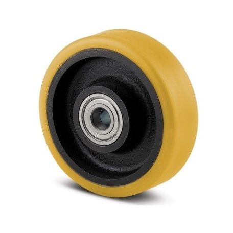 Öntöttvas Kerék Pur Futófelülettel 80-As