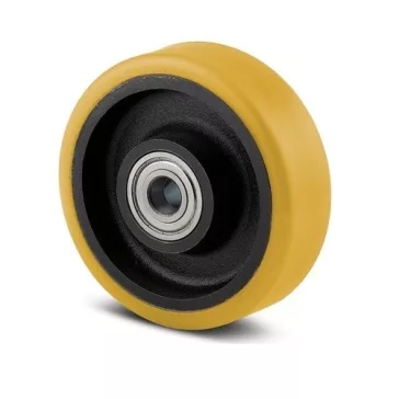 Öntöttvas Kerék Pur Futófelülettel 100-As