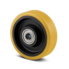 Öntöttvas Kerék Pur Futófelülettel 160-As