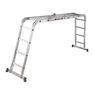   Geko Multifunkciós létra 4,7 m, 2 db acél merevítőlemezzel