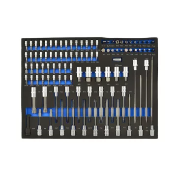 Geko 102 részes Torx bitfej készlet