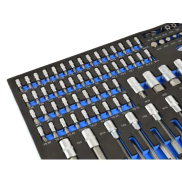 Geko 102 részes Torx bitfej készlet