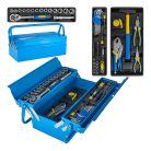 Geko Kinyitható, emeletes szerszámosláda 64 részes szerszámkészlettel