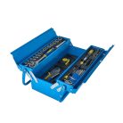 Geko Kinyitható, emeletes szerszámosláda 64 részes szerszámkészlettel