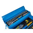 Geko Kinyitható, emeletes szerszámosláda 64 részes szerszámkészlettel